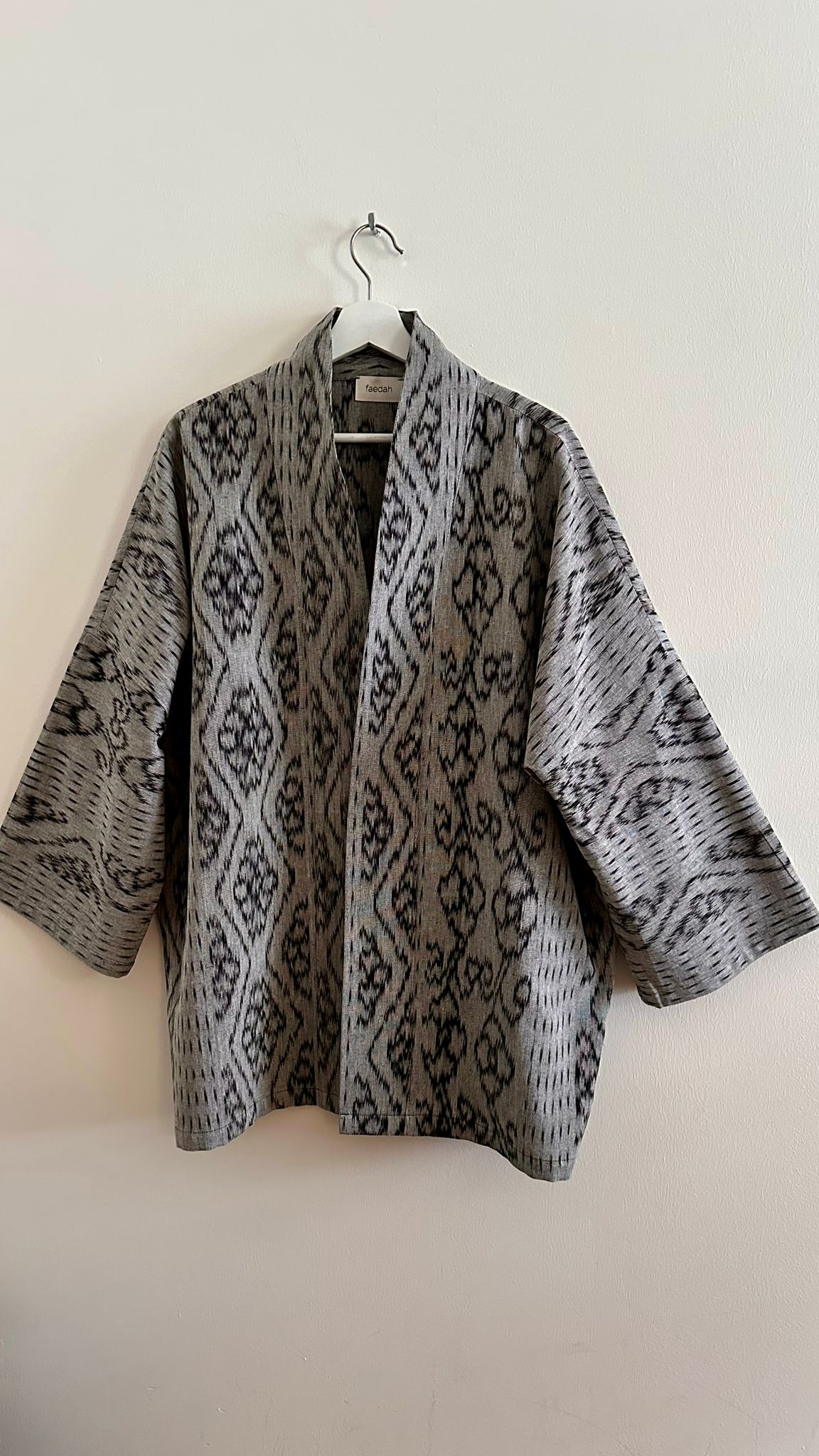 Raya Kimono - Silver grey