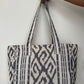 The faedah City Bag - Beige/Blauw