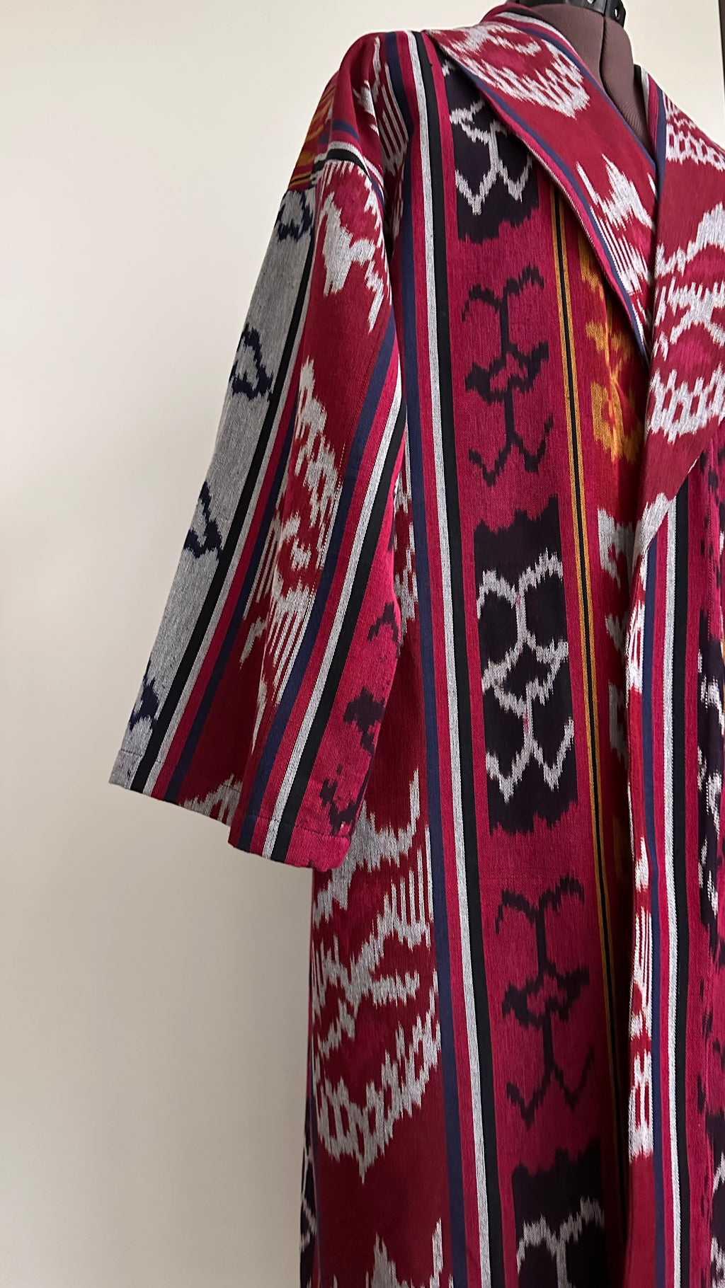 Rania Kimono - Red Ikat