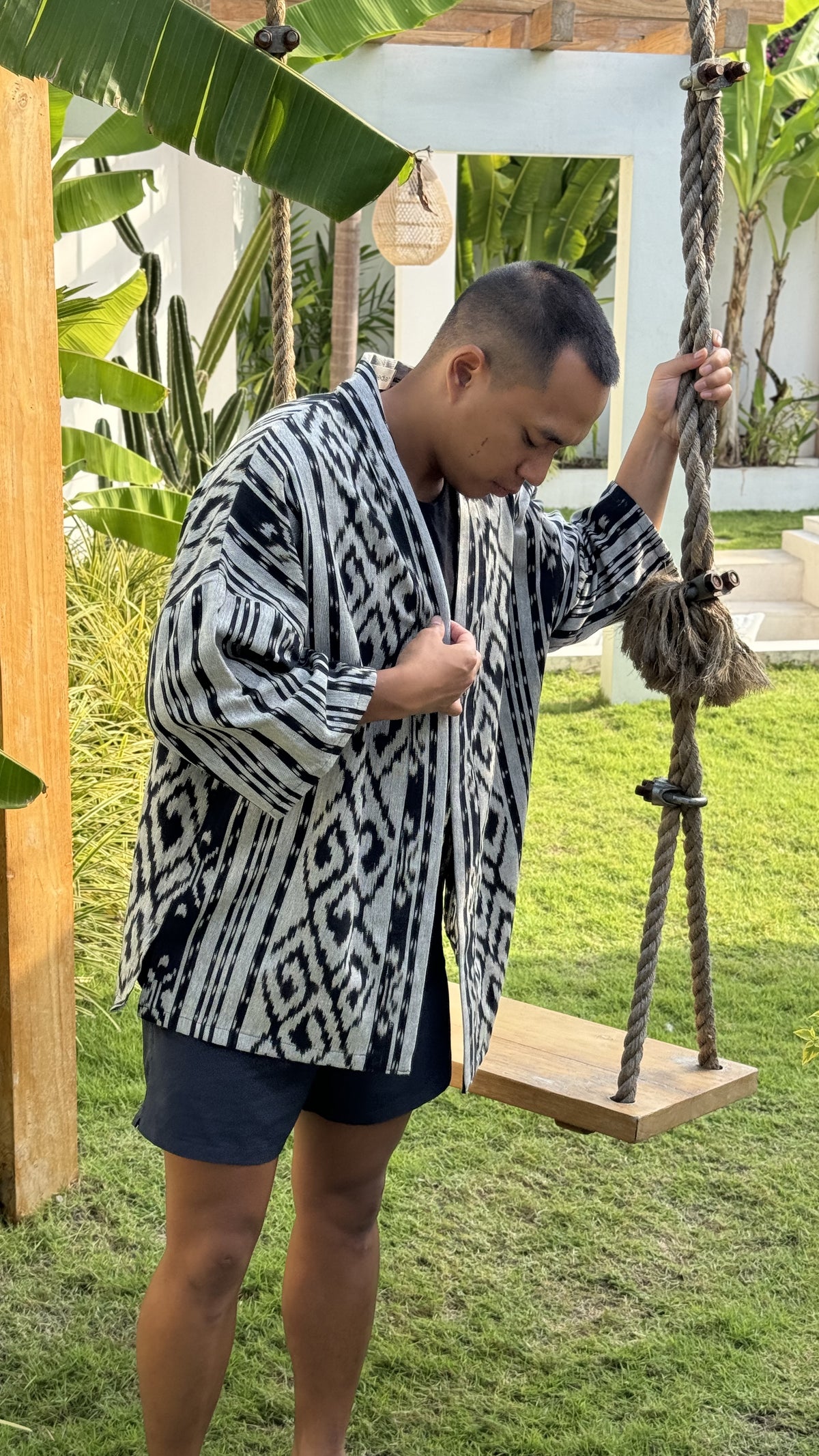Raya Kimono - Grey