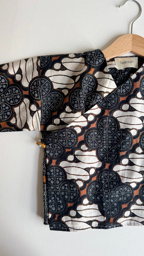KIDS BATIK KIMONO TOP