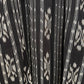 Rania Kimono - Black Grey Ikat