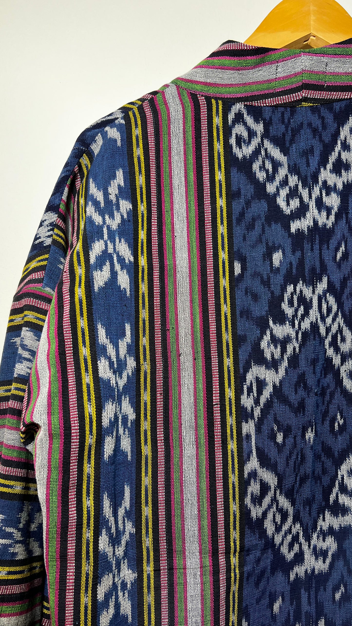 Ira Kimono - Blauwe Ikat