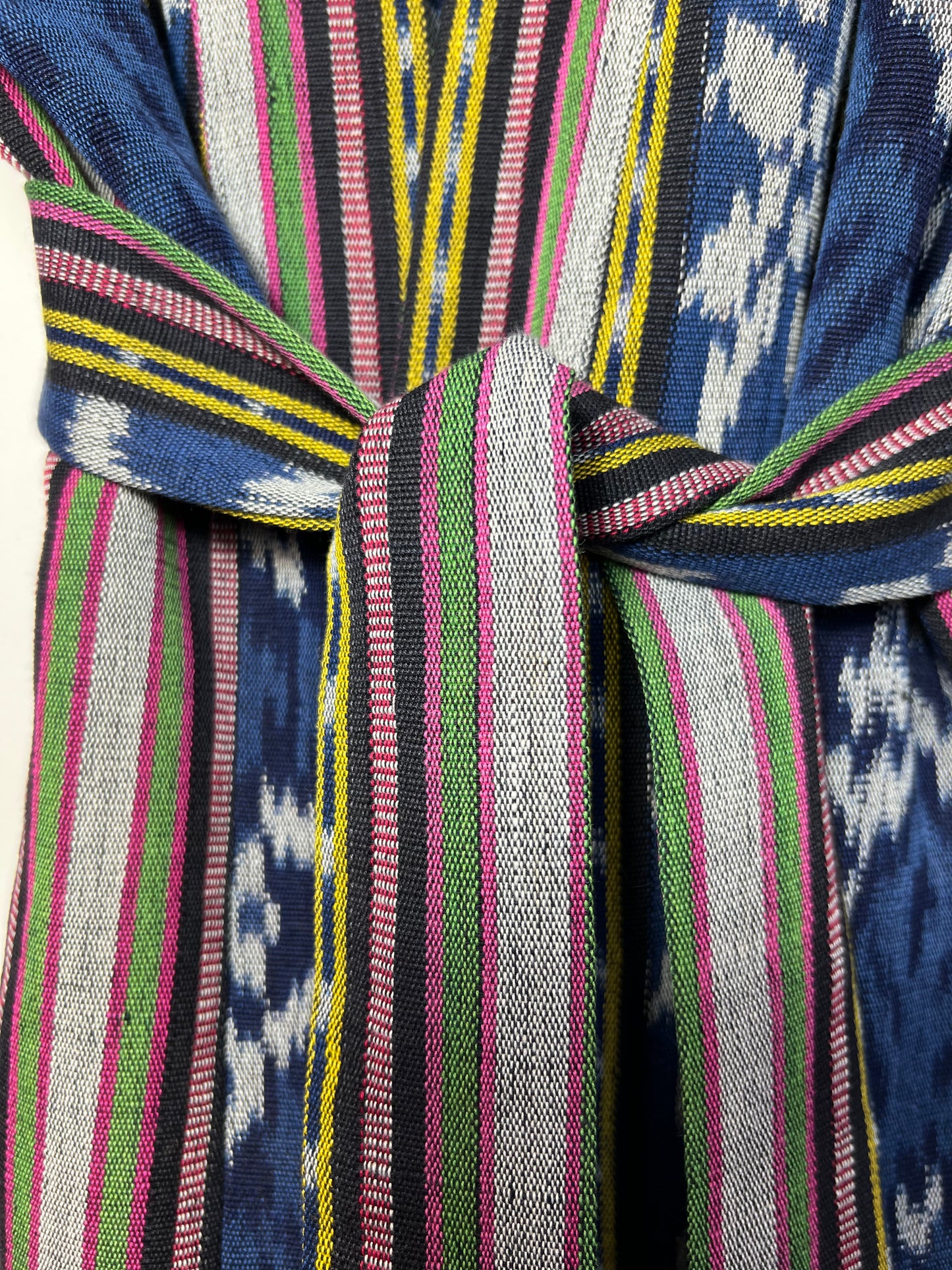 Ira Kimono - Blauwe Ikat