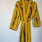 Santai Kimono - Yellow Ikat